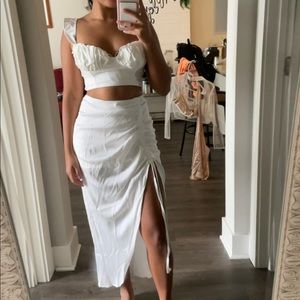 2 piece Bach party set / bridal outfit / honeymoon outfit